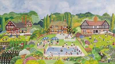 お茶の準備 作： Judy Joel